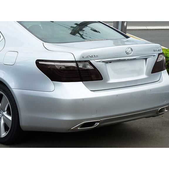 Rvinyl Tail Light Tint Covers Compatible with Lexus LS 2007-2009 - Smoke