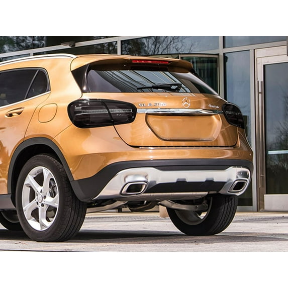 Rvinyl Tail Light Tint Covers Compatible with Mercedes-Benz GLA-Class 2015-2020 - Blackout Smoke