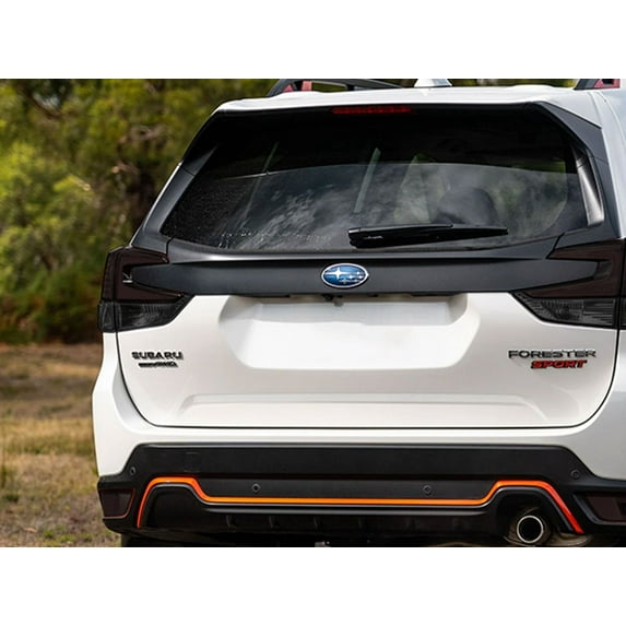 Rvinyl Tail Light Tint Covers Compatible with Subaru Forester 2019-2024 - Blackout Smoke
