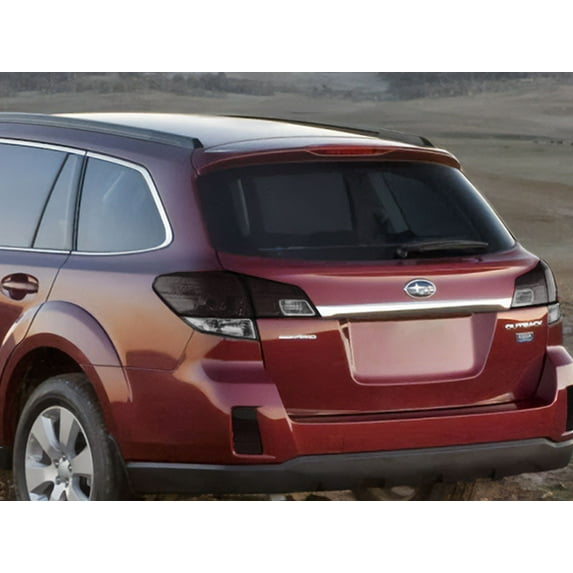 Rvinyl Tail Light Tint Covers Compatible with Subaru Outback 2010-2014 - Smoke