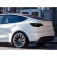 thumbnail image 1 of Rvinyl Tail Light Tint Covers Compatible with Tesla Model Y 2020-2024 - Blackout Smoke, 1 of 10