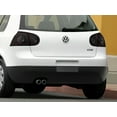 thumbnail image 1 of Rvinyl Tail Light Tint Covers Compatible with Volkswagen Rabbit 2006-2009 - Blackout Smoke, 1 of 6