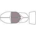 thumbnail image 1 of Rvinyl Window Tint Kit Compatible with Acura Mdx 2001-2006 - Back Precut Kit - 50%, 1 of 8