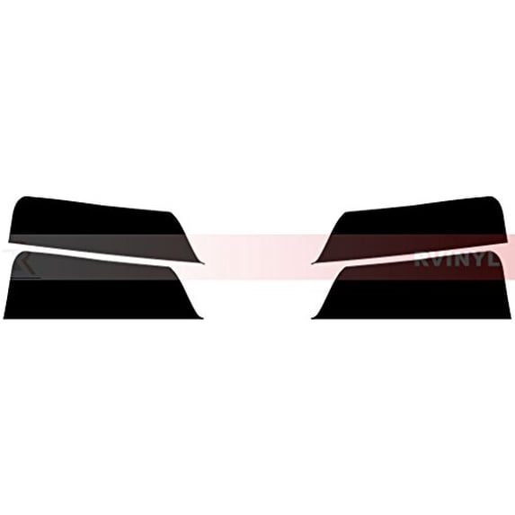 Rvinyl Window Tint Kit Compatible with Acura Mdx 2007-2013 - Windshield Strip Visor - 5%