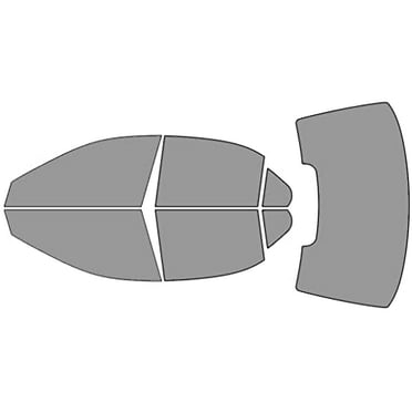 Rvinyl Window Tint Kit Compatible with Acura Rl 2005-2008 - Complete Precut Kit - 50%