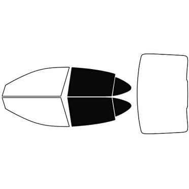 Rvinyl Window Tint Kit Compatible with Acura TLX 2015-2020 - Back Precut Kit - 5%