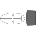 thumbnail image 1 of Rvinyl Window Tint Kit Compatible with Acura TLX 2015-2020 - Rear Windshield Precut Kit - 35%, 1 of 8