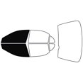 thumbnail image 1 of Rvinyl Window Tint Kit Compatible with Acura Tl 1999-2003 - Front Precut Kit - 5%, 1 of 8