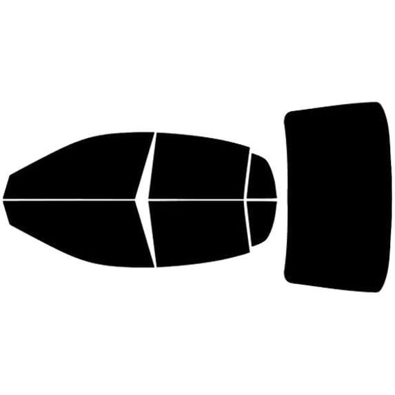 Rvinyl Window Tint Kit Compatible with Acura Tl 2004-2008 - Complete Precut Kit - 5%