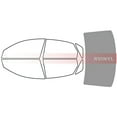 thumbnail image 1 of Rvinyl Window Tint Kit Compatible with Audi A8 2004-2010 - Rear Windshield Precut Kit - 50%, 1 of 8