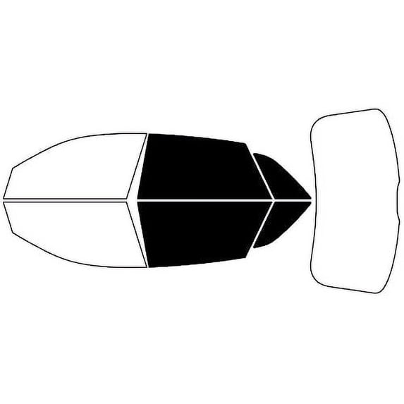Rvinyl Window Tint Kit Compatible with Audi SQ8 2021-2024 - Back Precut Kit - 5%