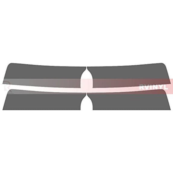 Rvinyl Window Tint Kit Compatible with BMW 3-Series 2006-2012 (Wagon) - Windshield Strip Visor - 35%