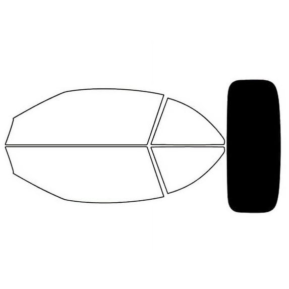 Rvinyl Window Tint Kit Compatible with BMW 4-Series 2021-2024 (Convertible) - Rear Windshield Precut