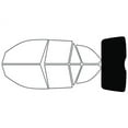 thumbnail image 1 of Rvinyl Window Tint Kit Compatible with BMW X5 2000-2006 - Rear Windshield Precut Kit - 5%, 1 of 8