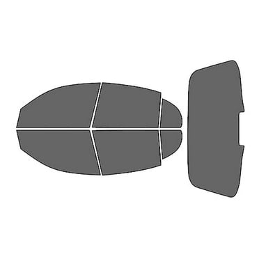 Rvinyl Window Tint Kit Compatible with Buick Lesabre 2000-2005 - Complete Precut Kit - 35%