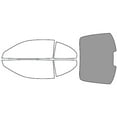 thumbnail image 1 of Rvinyl Window Tint Kit Compatible with Buick Riviera 1995-1999 - Rear Windshield Precut Kit - 50%, 1 of 8