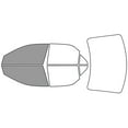 thumbnail image 1 of Rvinyl Window Tint Kit Compatible with Cadillac Cts 2003-2007 - Front Precut Kit - 50%, 1 of 8