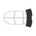 thumbnail image 1 of Rvinyl Window Tint Kit Compatible with Cadillac Deville 1994-1999 - Rear Windshield Precut Kit - 20%, 1 of 8