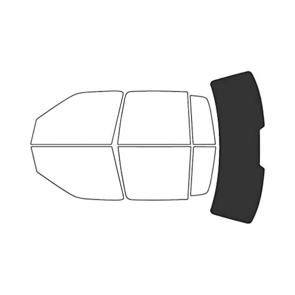 Rvinyl Window Tint Kit Compatible with Cadillac Deville 1994-1999 - Rear Windshield Precut Kit - 20%