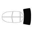 thumbnail image 1 of Rvinyl Window Tint Kit Compatible with Cadillac Deville 2000-2005 - Rear Windshield Precut Kit - 5%, 1 of 8