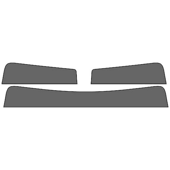 Rvinyl Window Tint Kit Compatible with Cadillac Escalade 2021-2025 - Windshield Strip Visor - 35%