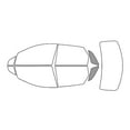 thumbnail image 1 of Rvinyl Window Tint Kit Compatible with Cadillac XT5 2017-2025 - Cargo Precut Kit - 50%, 1 of 8