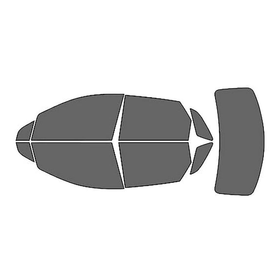 Rvinyl Window Tint Kit Compatible with Cadillac XT5 2017-2025 - Complete Precut Kit - 35%