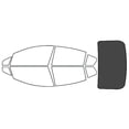 thumbnail image 1 of Rvinyl Window Tint Kit Compatible with Chevrolet Cruze 2017-2019 (Hatchback) - Rear Windshield, 1 of 8