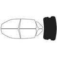 thumbnail image 1 of Rvinyl Window Tint Kit Compatible with Chevrolet Malibu 2004-2007 (Maxx) - Rear Windshield Precut, 1 of 8