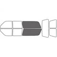 thumbnail image 1 of Rvinyl Window Tint Kit Compatible with Chevrolet Suburban 1992-1999 - Cargo - 20%, 1 of 8