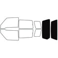 thumbnail image 1 of Rvinyl Window Tint Kit Compatible with Chevrolet Tracker 1998 (2 Door) - Rear Windshield Precut Kit, 1 of 8