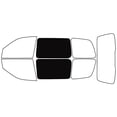 thumbnail image 1 of Rvinyl Window Tint Kit Compatible with Chevrolet Venture 1997-2005 - Back Precut Kit - 5%, 1 of 8