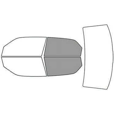 Rvinyl Window Tint Kit Compatible with Chrysler 300 2005-2010 - Back Precut Kit - 50%