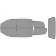 thumbnail image 1 of Rvinyl Window Tint Kit Compatible with Chrysler Aspen 2007-2009 - Complete Precut Kit - 50%, 1 of 8