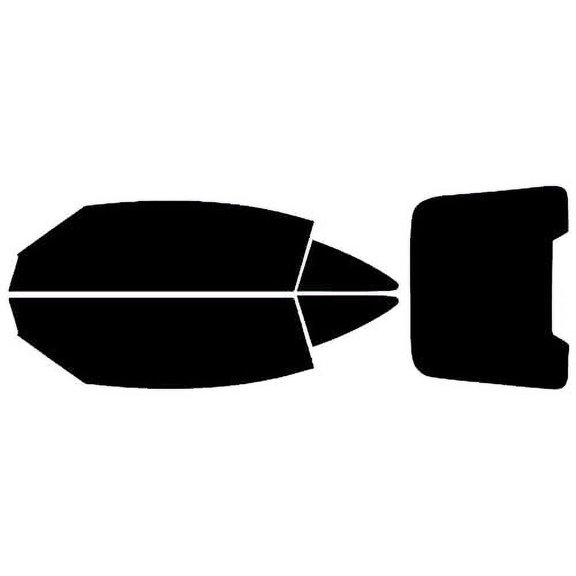Rvinyl Window Tint Kit Compatible with Chrysler Crossfire 2004-2008 (Coupe) - Complete Precut Kit -