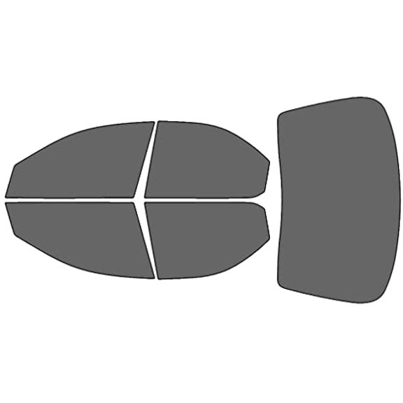 Rvinyl Window Tint Kit Compatible with Dodge Stratus 1995-2000 - Complete Precut Kit - 35%