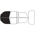 thumbnail image 1 of Rvinyl Window Tint Kit Compatible with Ford Explorer 1998-2001 (4 Door) - Front Precut Kit - 20%, 1 of 8