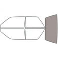 thumbnail image 1 of Rvinyl Window Tint Kit Compatible with Ford Festiva 1990-1993 - Rear Windshield Precut Kit - 50%, 1 of 8
