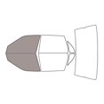 thumbnail image 1 of Rvinyl Window Tint Kit Compatible with Ford Tempo 1990-1994 - Front Precut Kit - 50%, 1 of 8