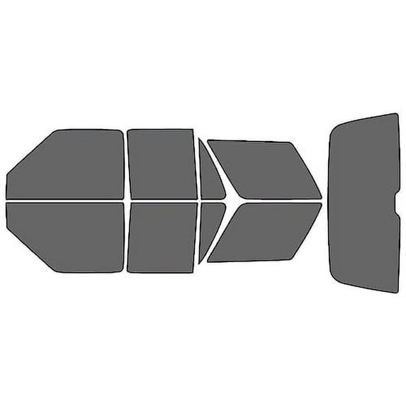 Rvinyl Window Tint Kit Compatible with GMC Jimmy 1995-2001 (4 Door) - Complete Precut Kit - 35%