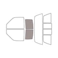 thumbnail image 1 of Rvinyl Window Tint Kit Compatible with GMC Pick Up 1990-1992 - Back Precut Kit - 50%, 1 of 8