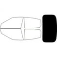 thumbnail image 1 of Rvinyl Window Tint Kit Compatible with Genesis GV60 2023-2024 - Rear Windshield Precut Kit - 5%, 1 of 8