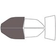 thumbnail image 1 of Rvinyl Window Tint Kit Compatible with Geo Metro 1990-1994 - Front Precut Kit - 35%, 1 of 8