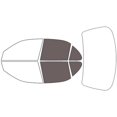 thumbnail image 1 of Rvinyl Window Tint Kit Compatible with Geo Prizm 1995-1997 - Back Precut Kit - 20%, 1 of 8