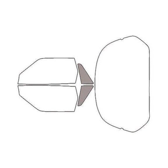 Rvinyl Window Tint Kit Compatible with Geo Storm 1990-1993 - Back Precut Kit - 50%