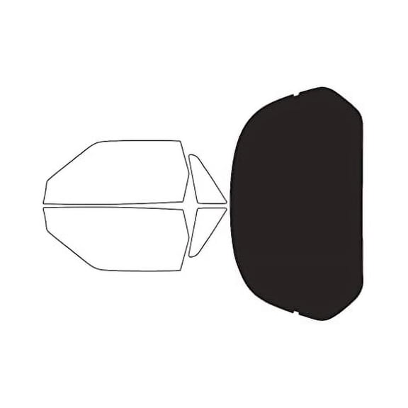 Rvinyl Window Tint Kit Compatible with Geo Storm 1990-1993 - Rear Windshield Precut Kit - 20%
