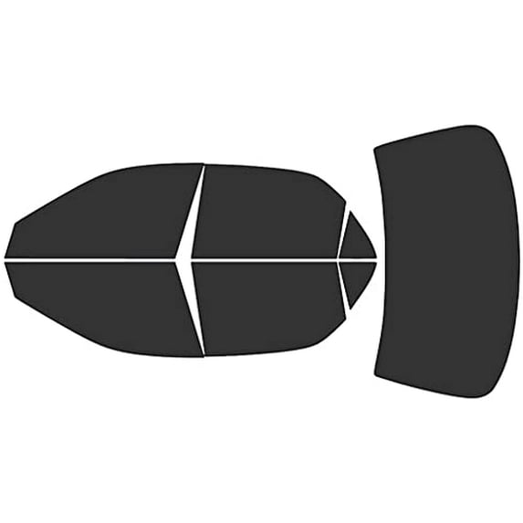 Rvinyl Window Tint Kit Compatible with Honda Accord 1998-2002 (Sedan) - Complete Precut Kit - 20%