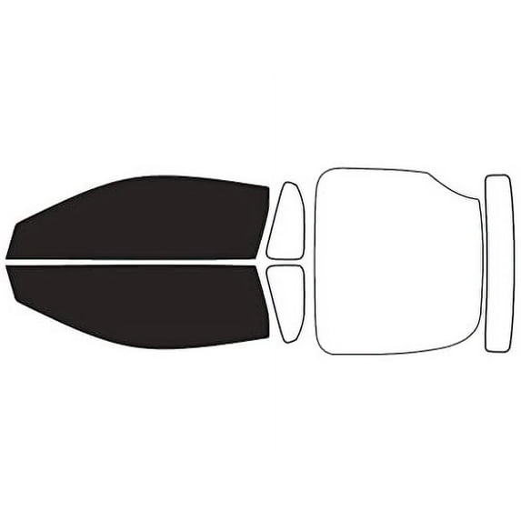 Rvinyl Window Tint Kit Compatible with Honda Cr-Z 2011-2015 - Front Precut Kit - 20%