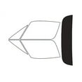 thumbnail image 1 of Rvinyl Window Tint Kit Compatible with Honda Del Sol 1993-1997 - Rear Windshield Precut Kit - 35%, 1 of 8
