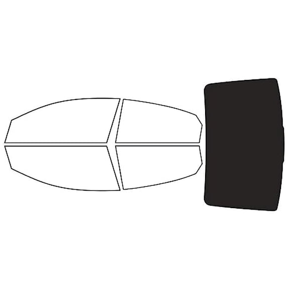 Rvinyl Window Tint Kit Compatible with Hyundai Accent 2018-2022 (Sedan) - Rear Windshield Precut Kit